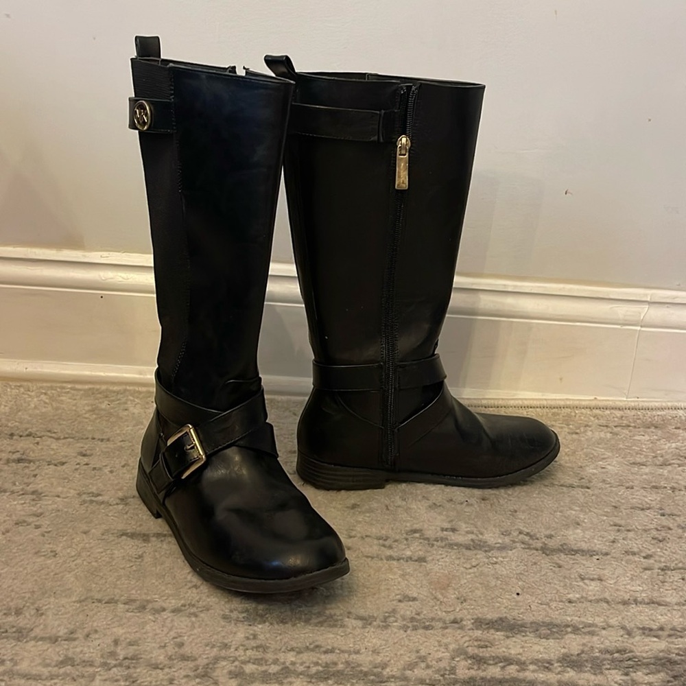 Girls Michael Kors knee high boots